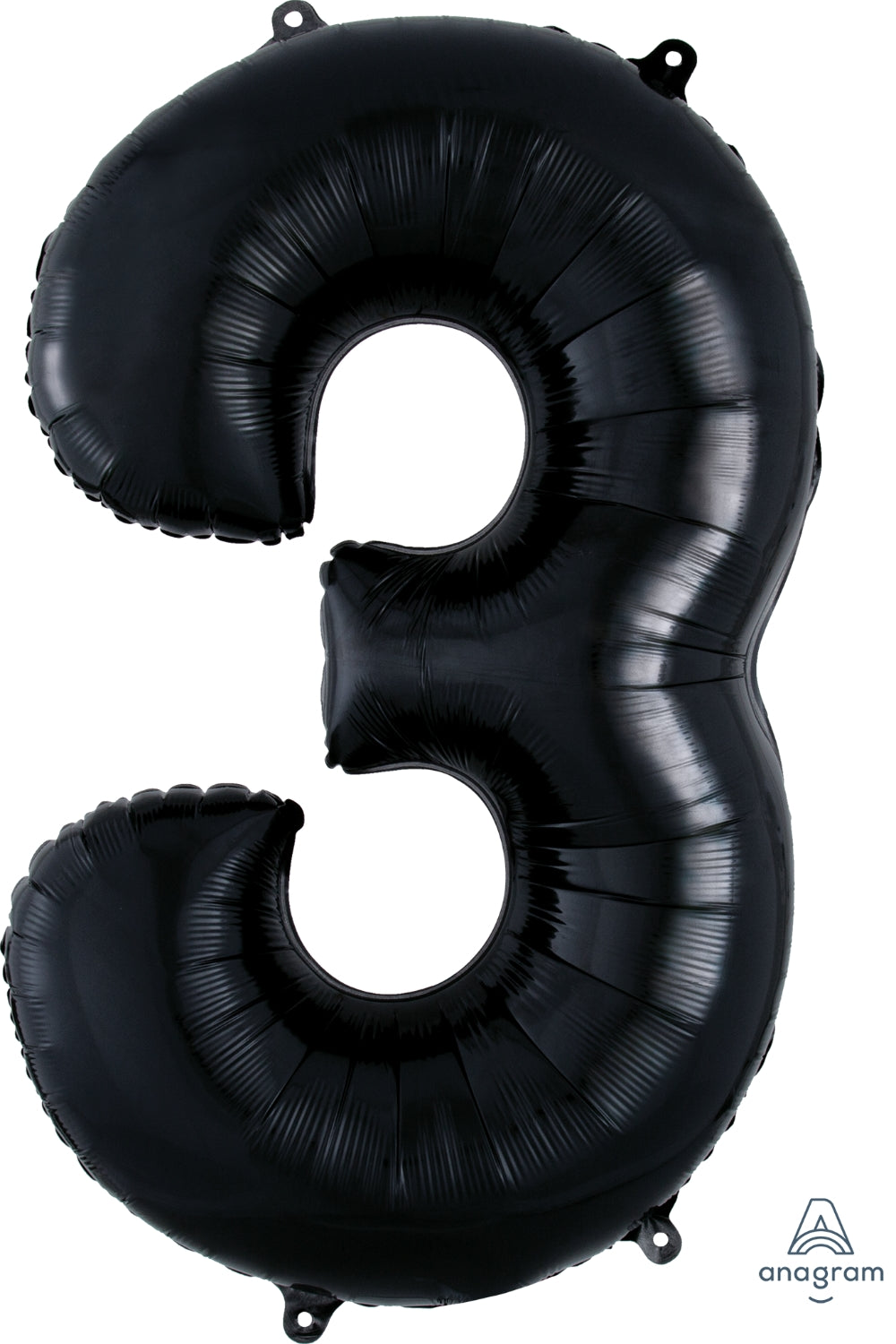 26" Midsize Black Numbers