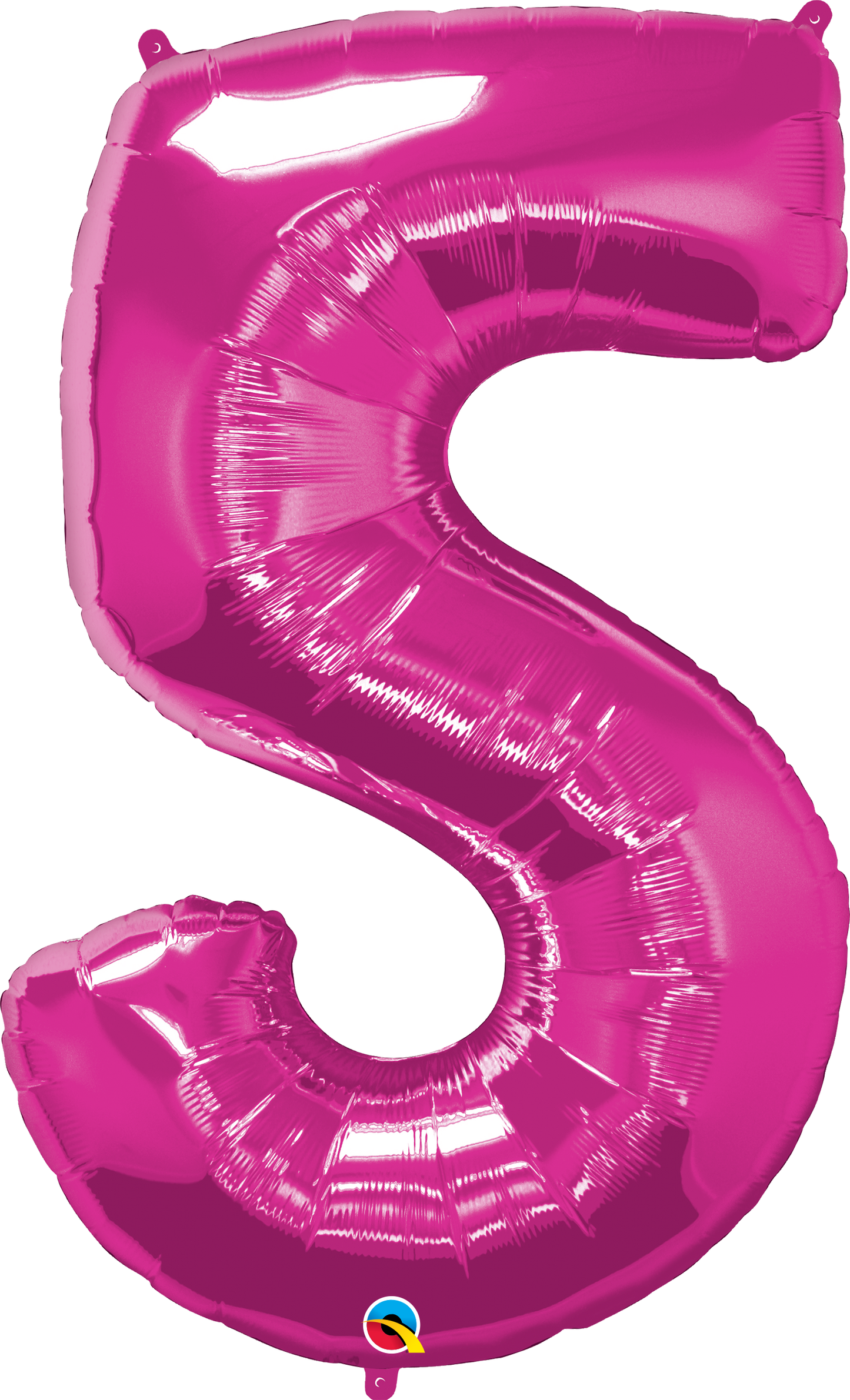 34" Large Magenta Numbers - Qualatex (Discontinued)