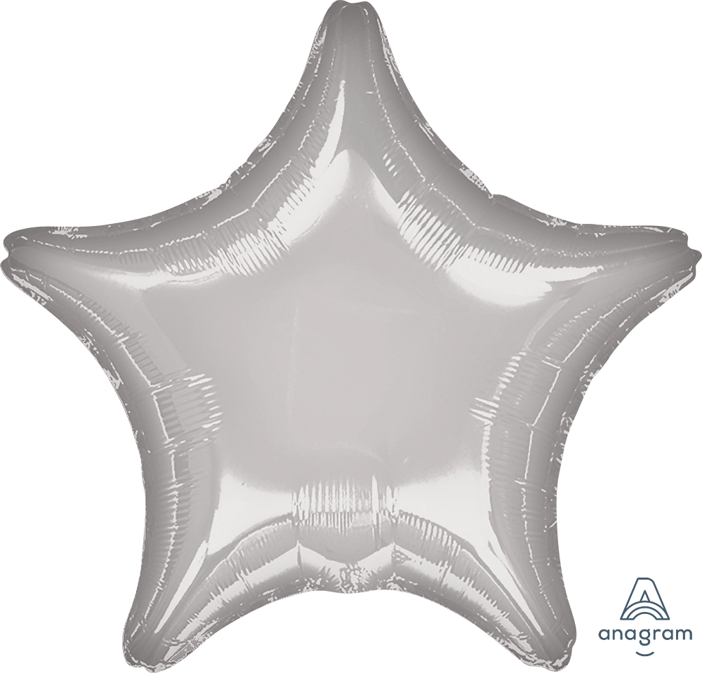 17" Silver Star Foil