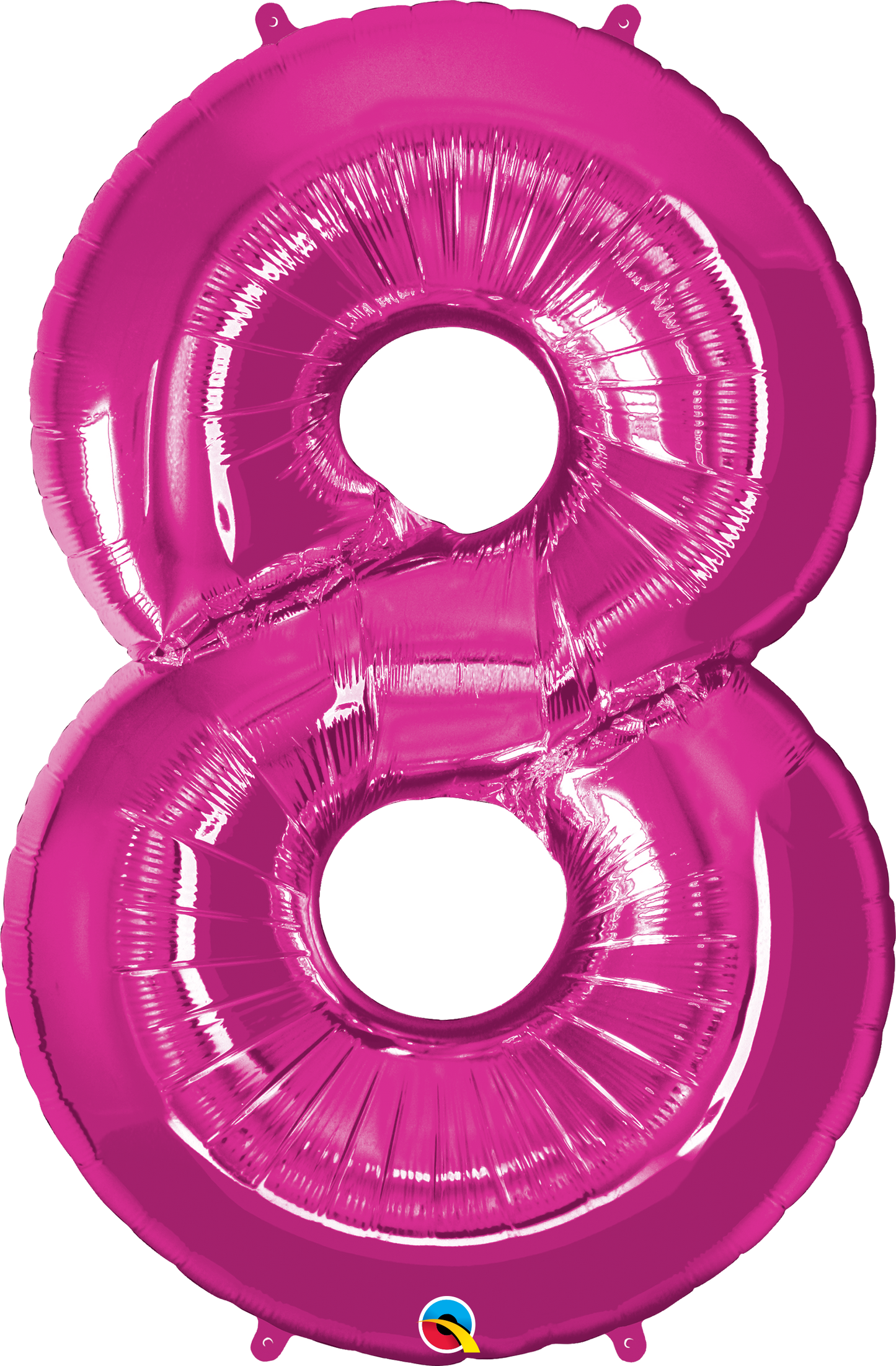 34" Large Magenta Numbers - Qualatex (Discontinued)