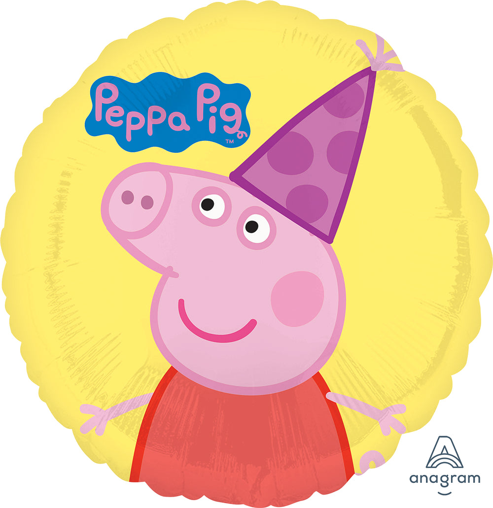 17" Peppa Pig Foil Balloon