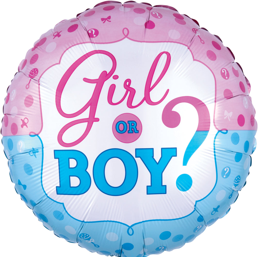 17" Gender Reveal Dots