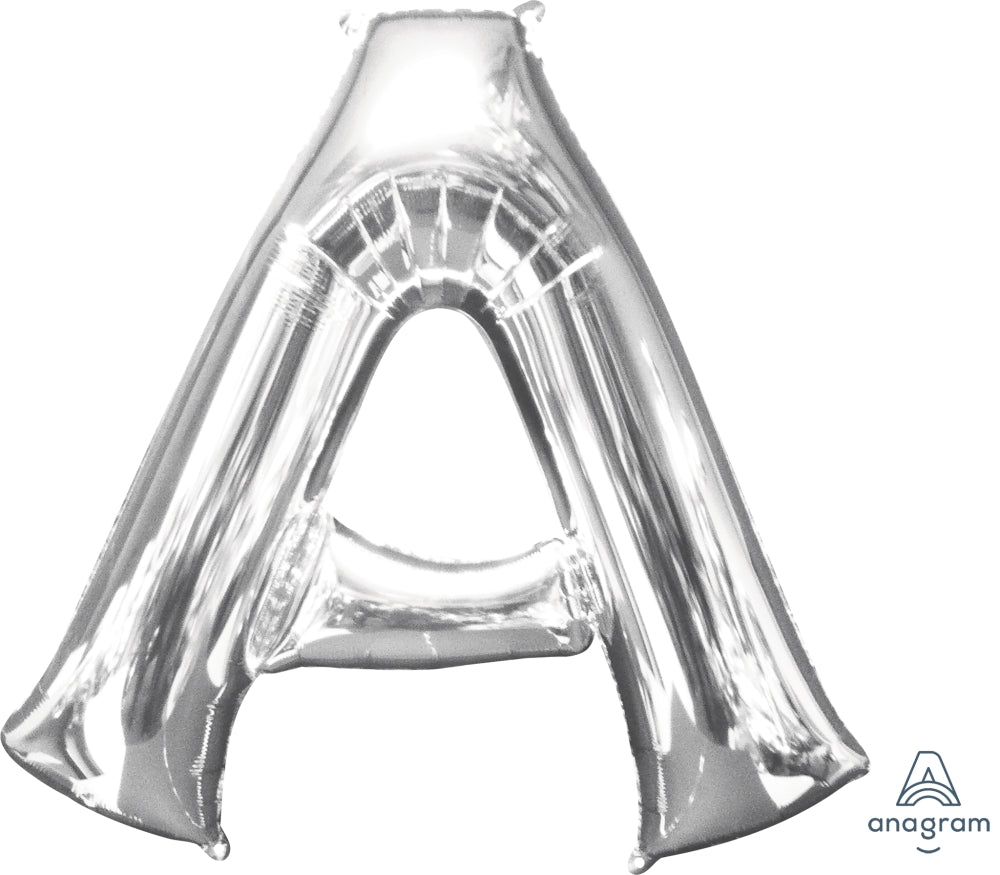 34" Large Silver Letters