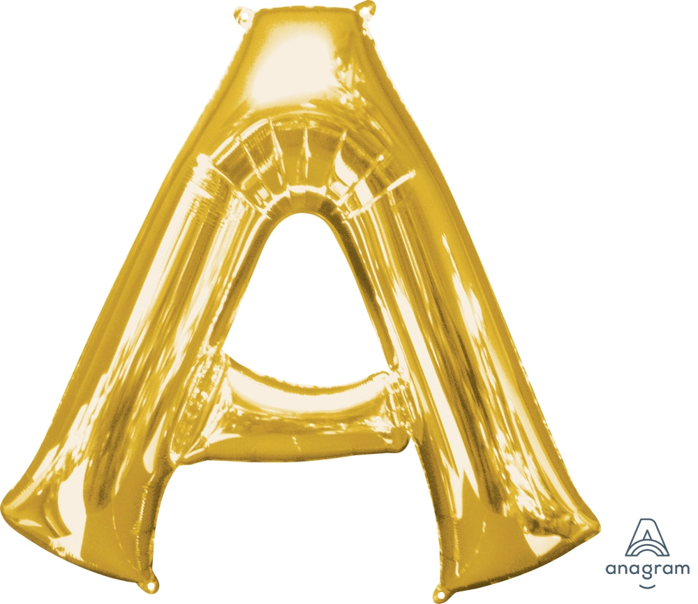 34" Large Gold Letters