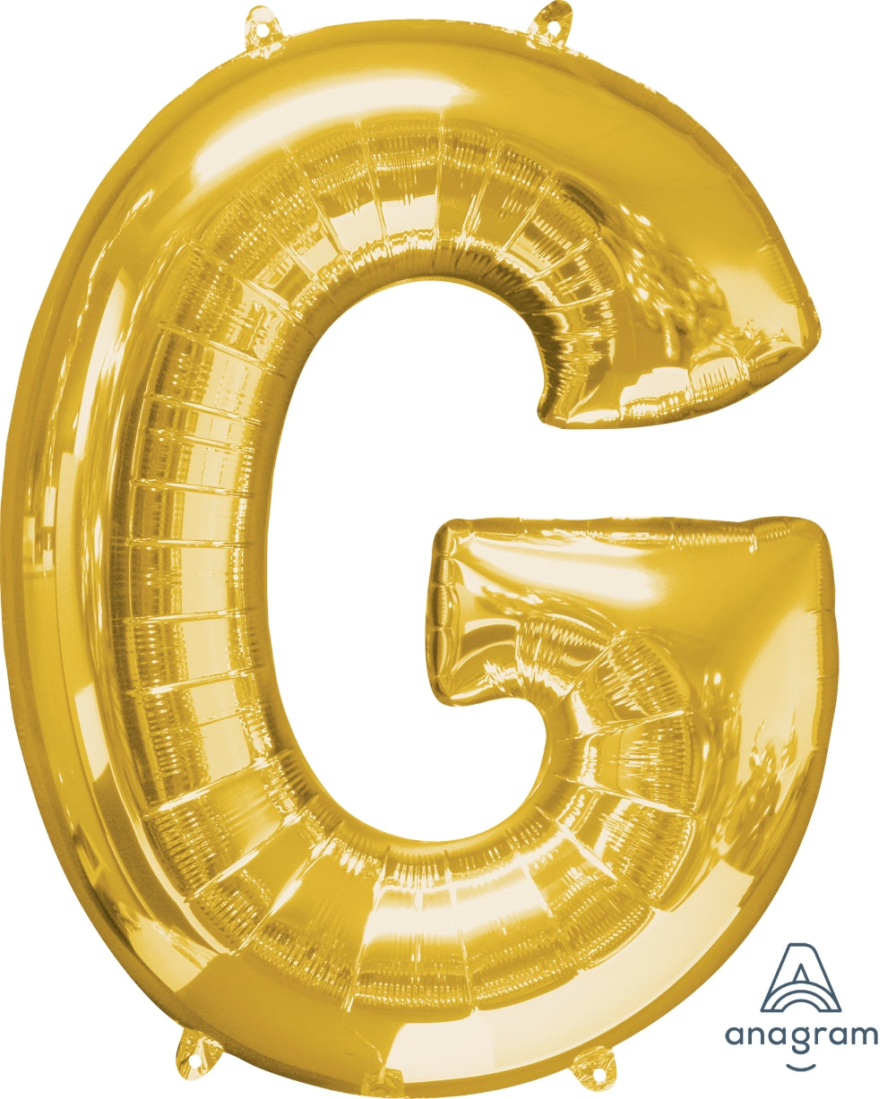 34" Large Gold Letters