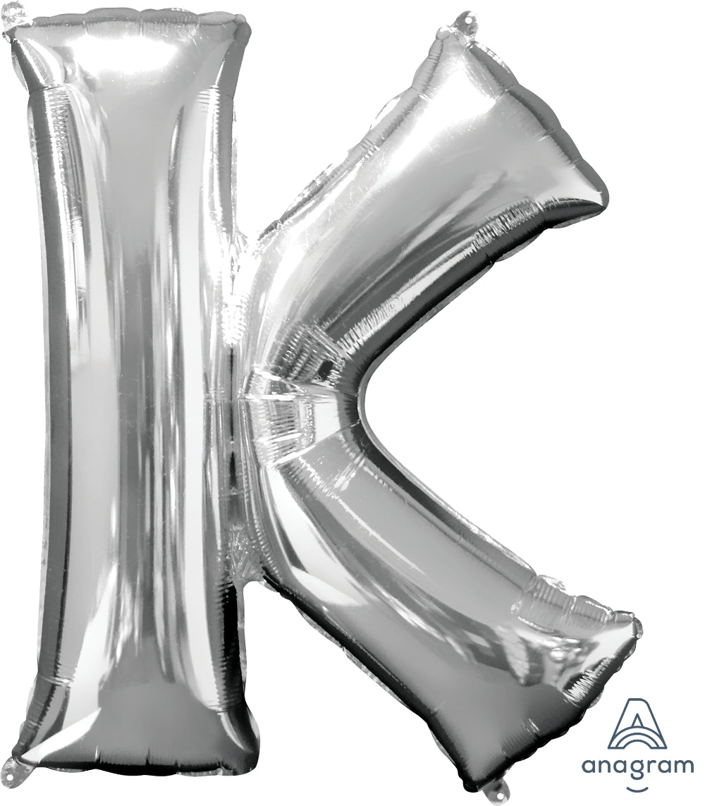 34" Large Silver Letters
