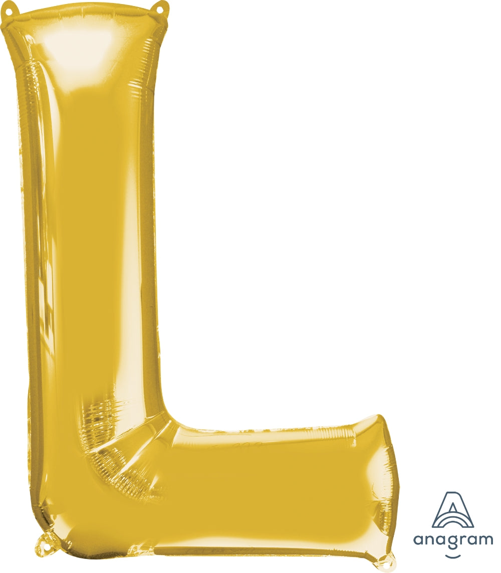 34" Large Gold Letters