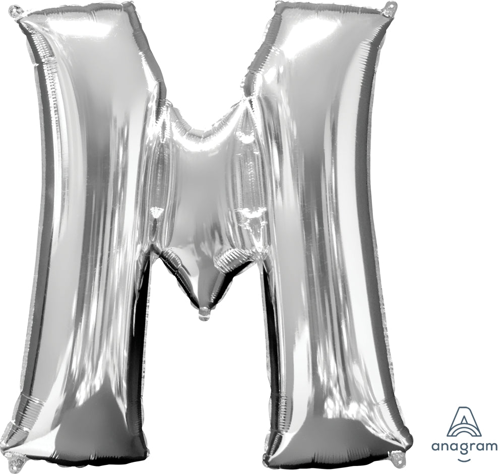 34" Large Silver Letters
