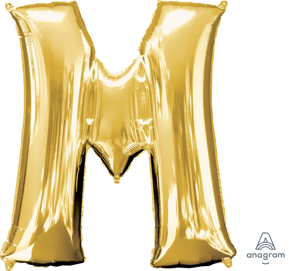 34" Large Gold Letters