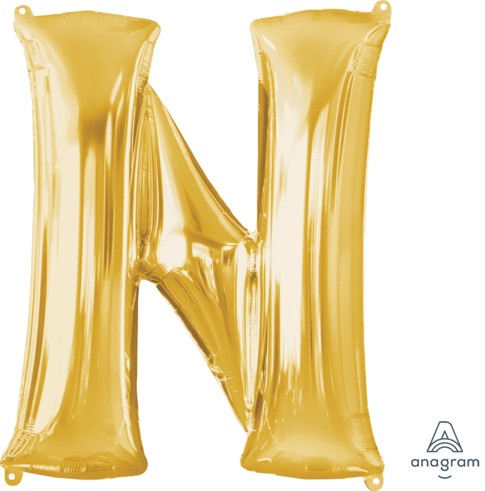34" Large Gold Letters