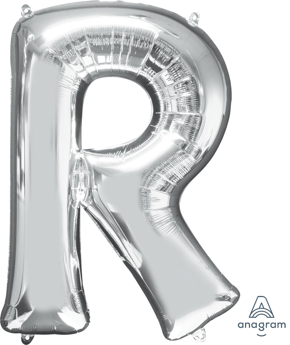 34" Large Silver Letters