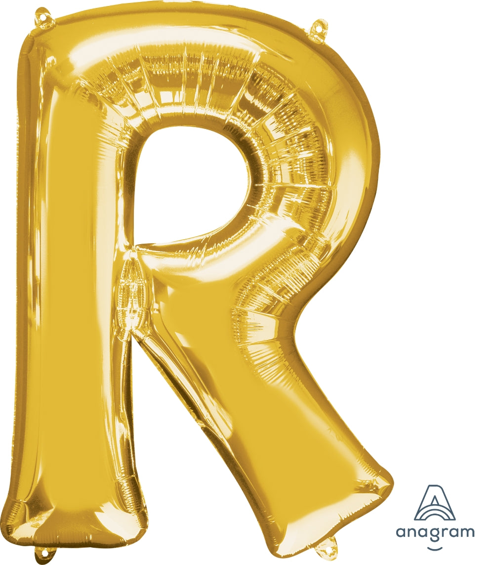 34" Large Gold Letters