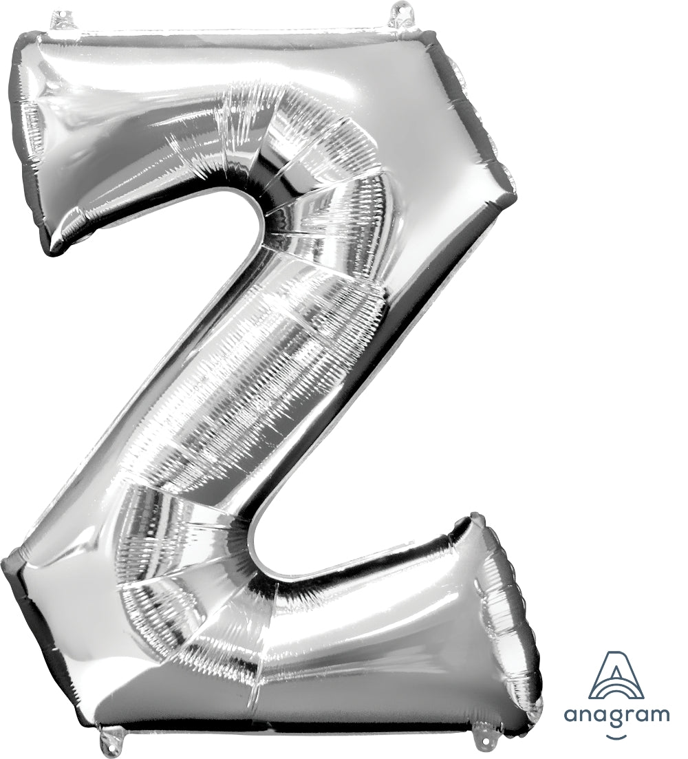 34" Large Silver Letters