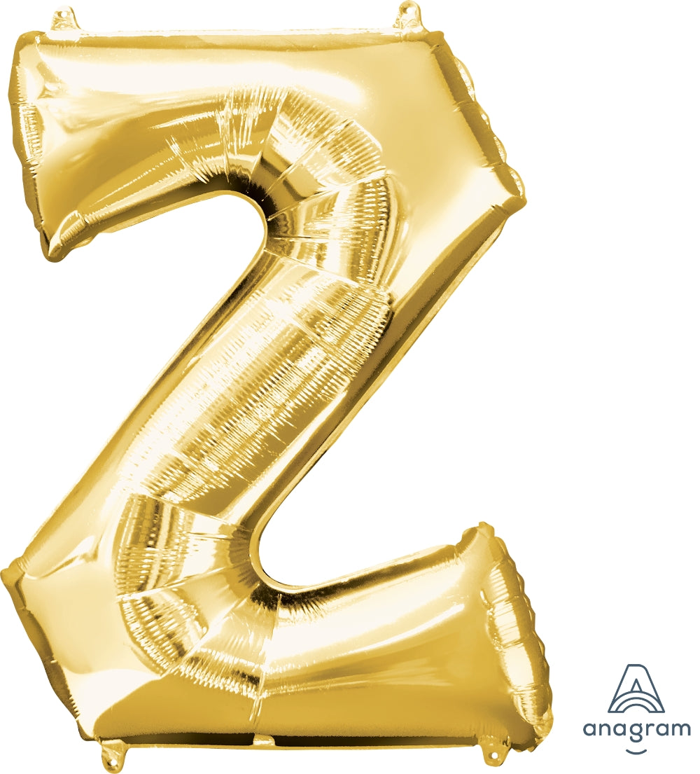 34" Large Gold Letters