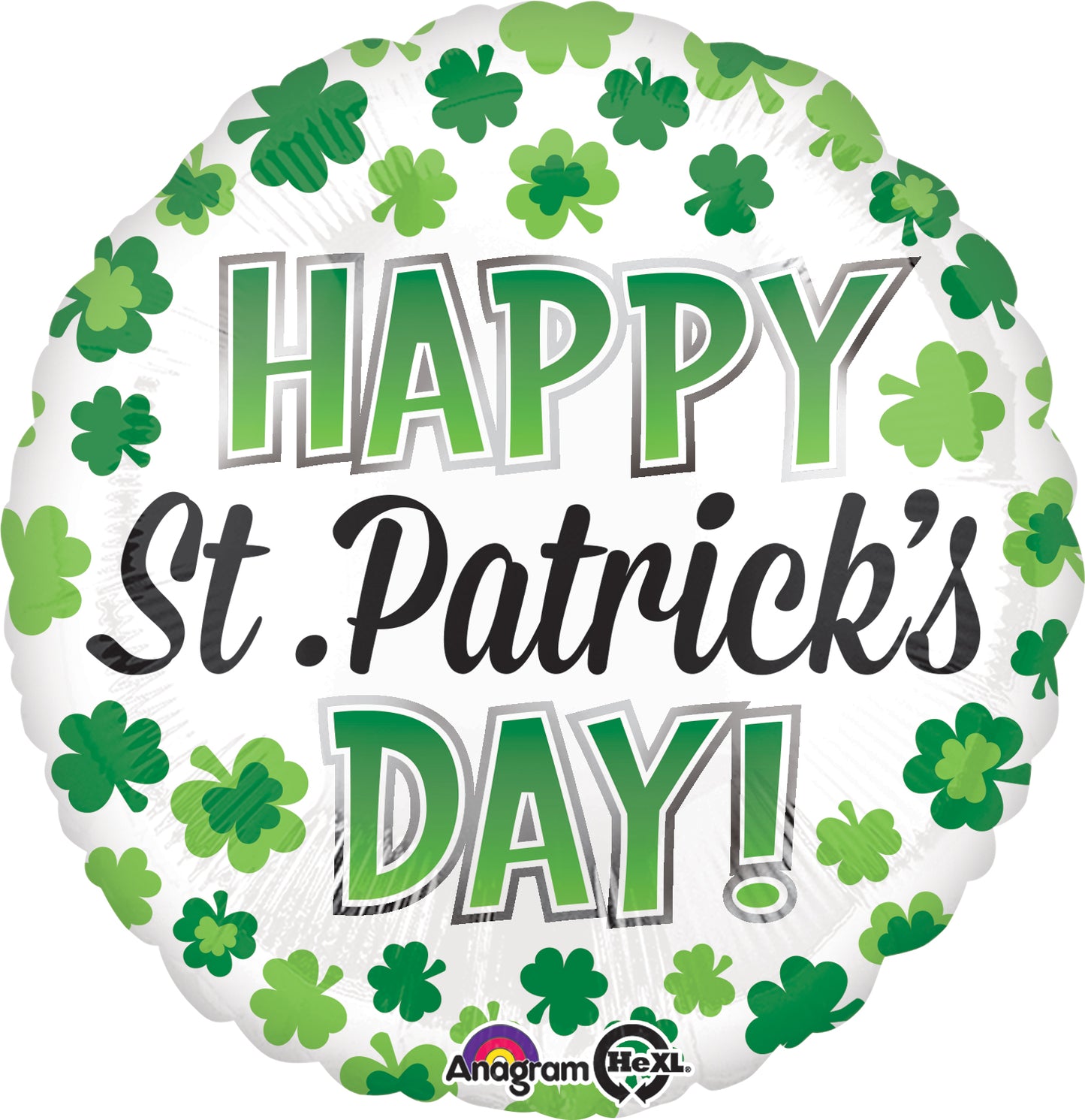 Happy St. Patrick's Day Shamrocks
