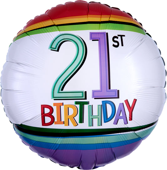 Rainbow 21st Birthday