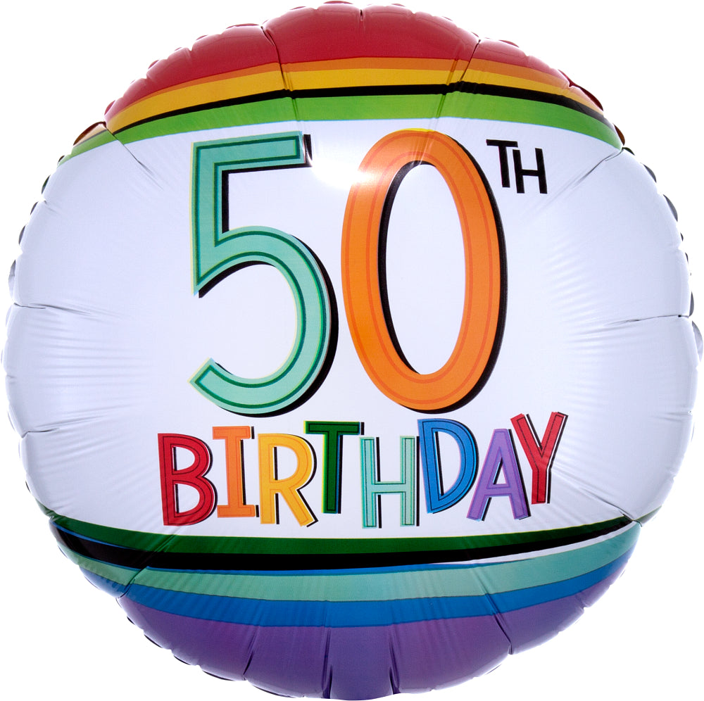 Rainbow 50th Birthday
