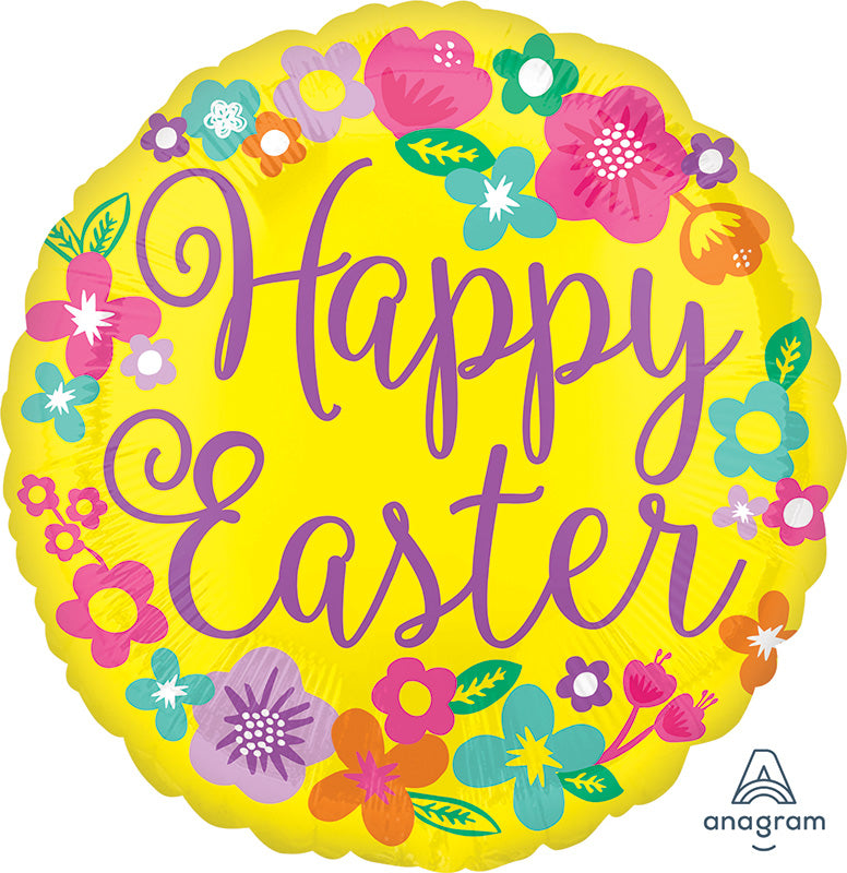 Floral Happy Easter
