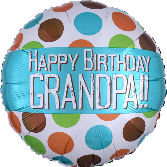 Happy Birthday - Grandpa Dots