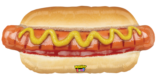 32" Mighty Hotdog - SuperShape Foil Balloon