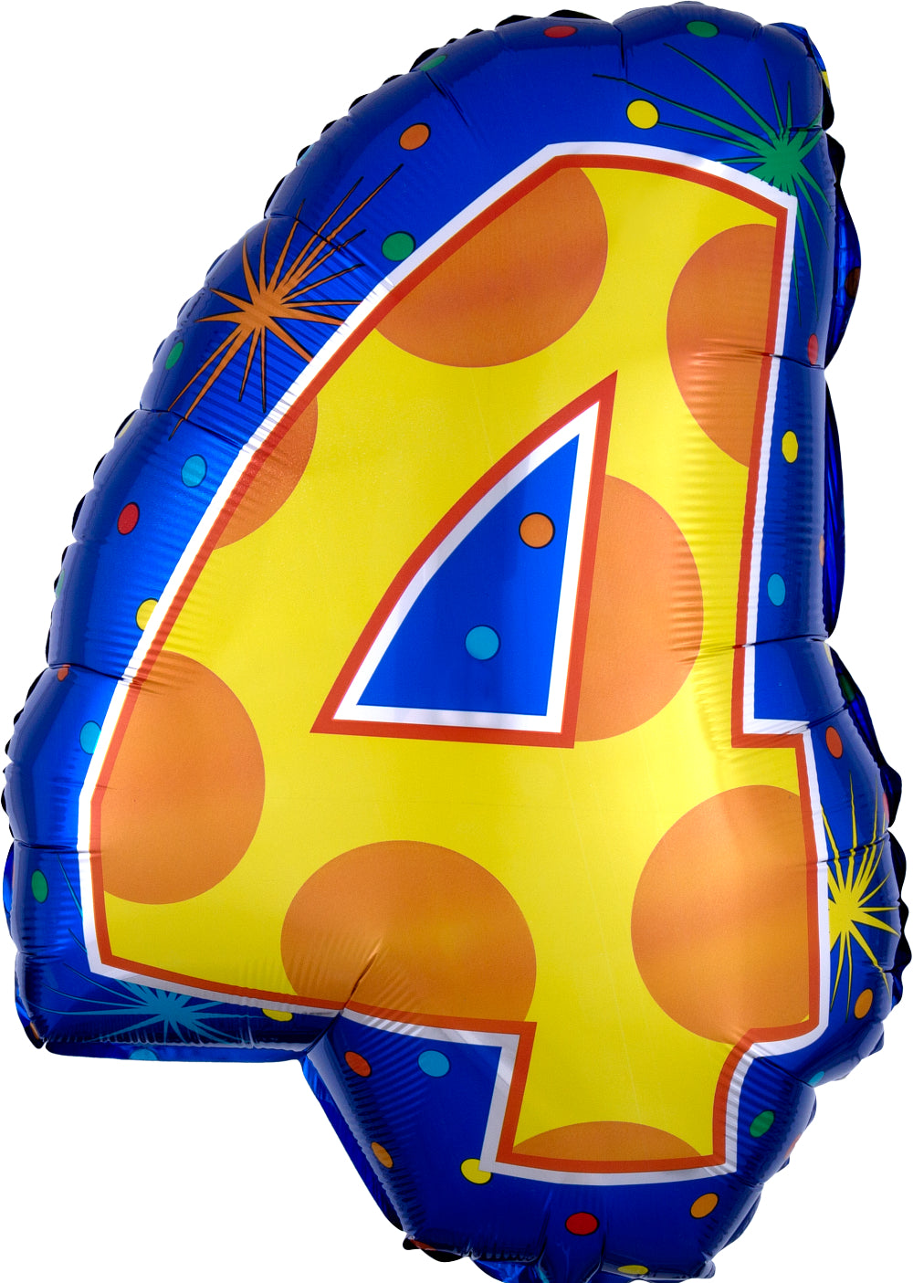 20" Colorful Jr Numbers Foil Balloon