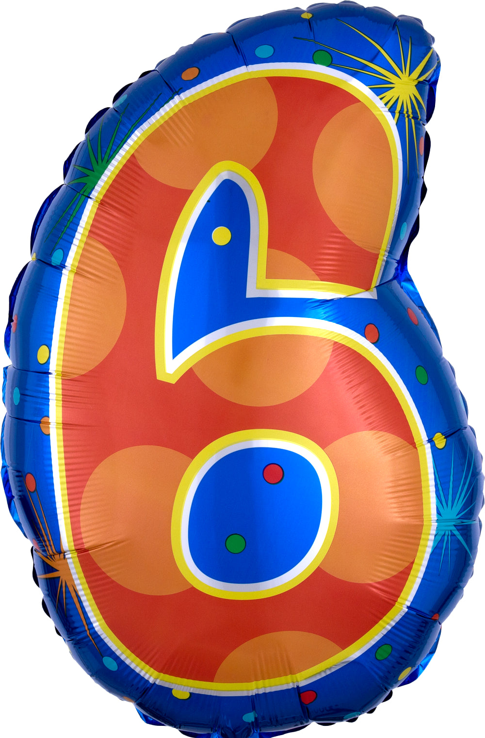 20" Colorful Jr Numbers Foil Balloon