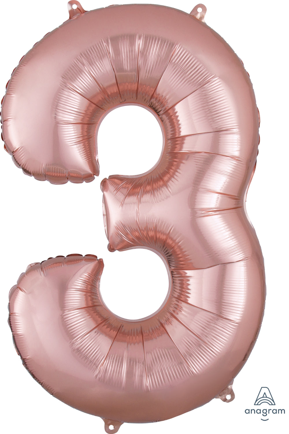 26" Midsize Rose Gold Numbers