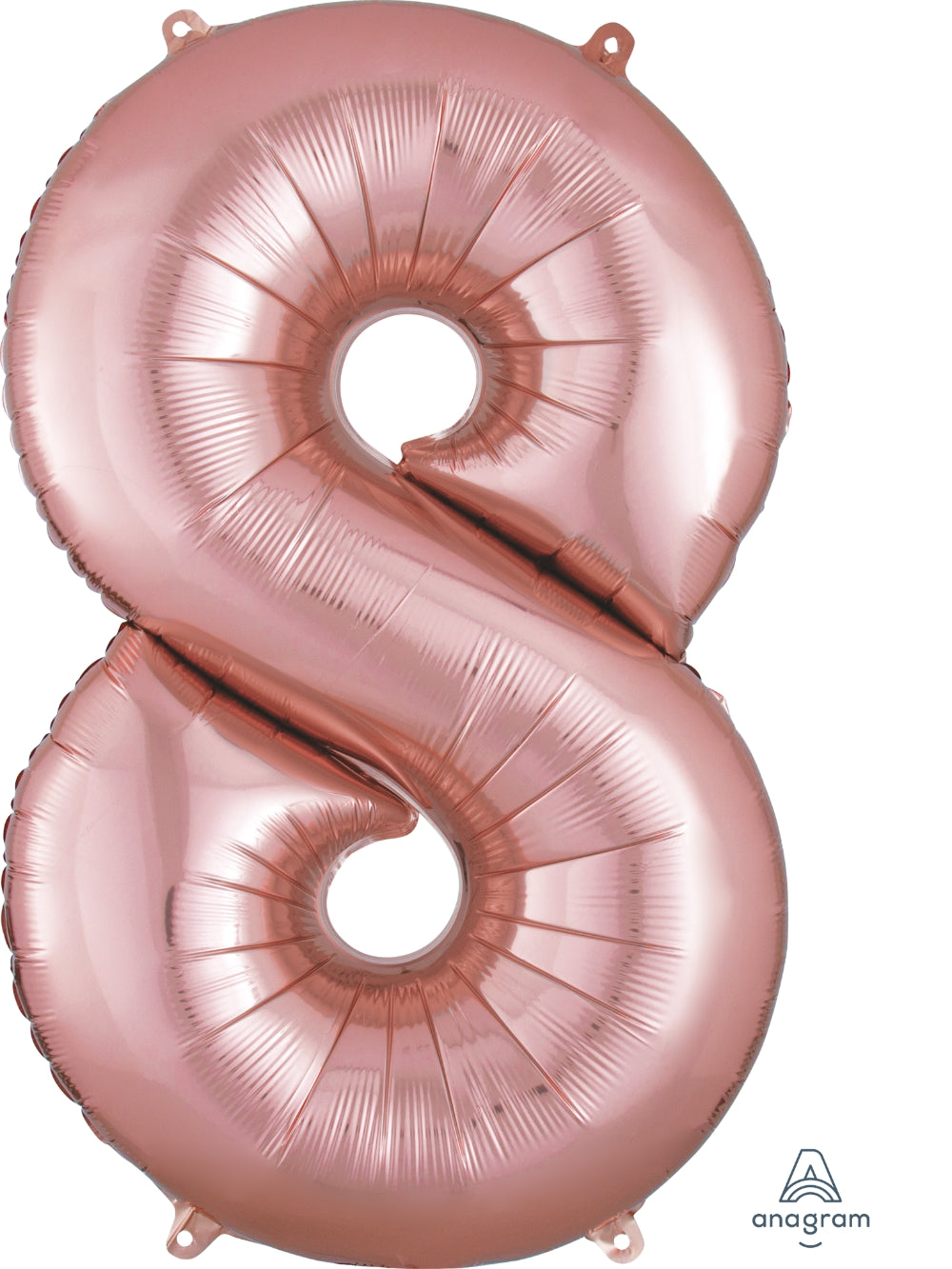 26" Midsize Rose Gold Numbers