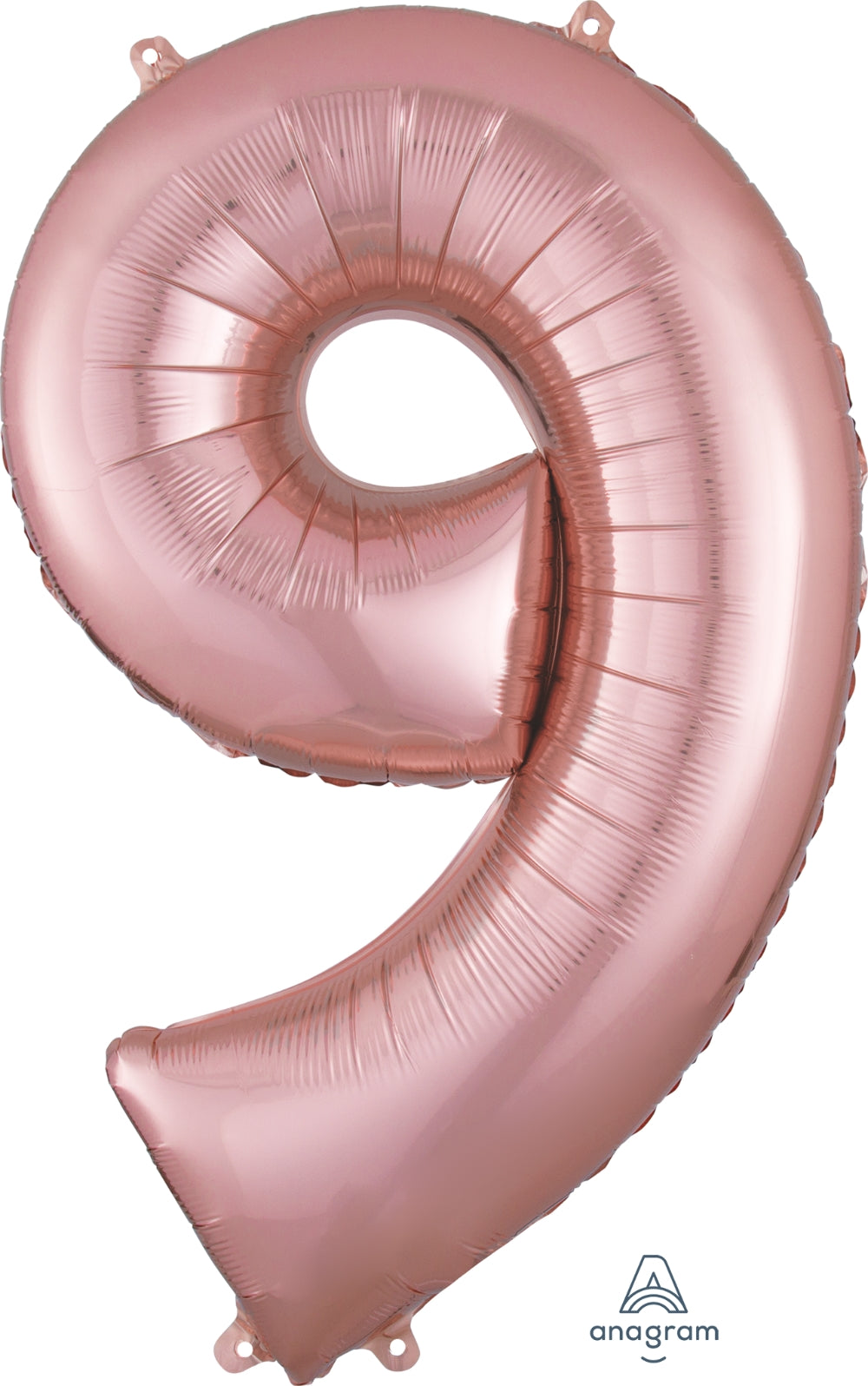 34" Large Rose Gold Numbers