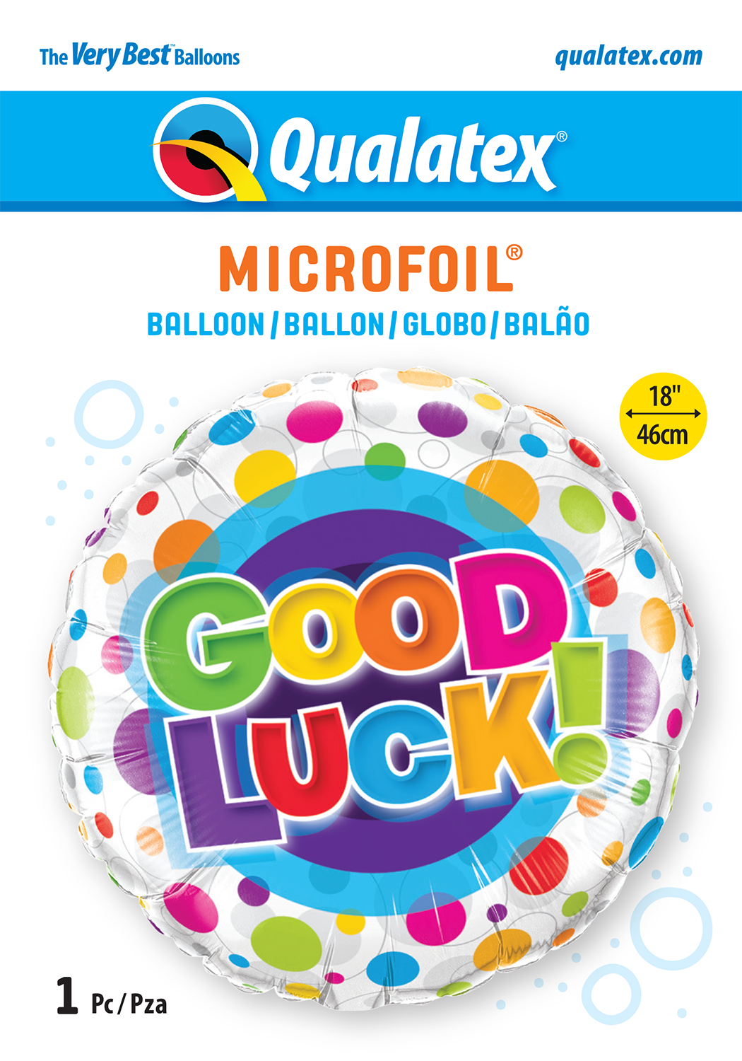 Good Luck Colorful Dots
