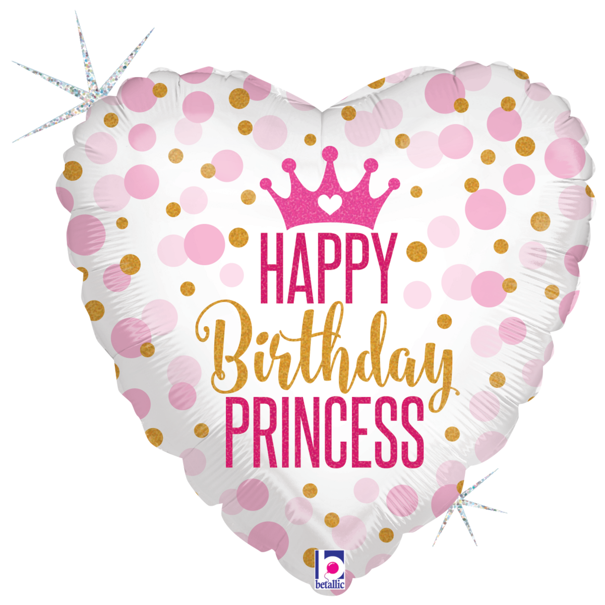 Happy Birthday - Princess Heart