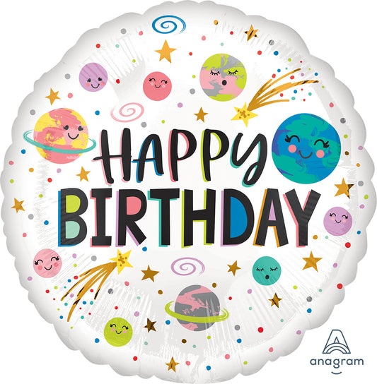 Happy Birthday - Smiling Galaxy