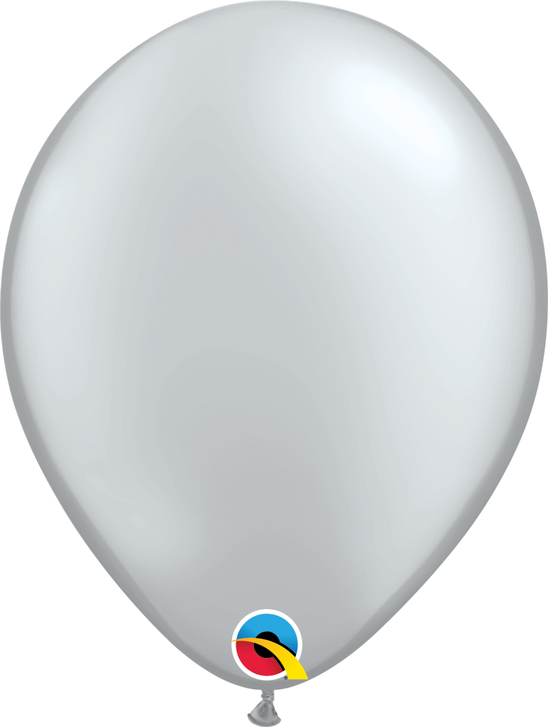 11" Latex - Metallic Silver