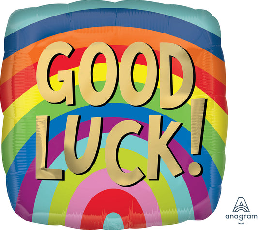 Good Luck Rainbow Stripes