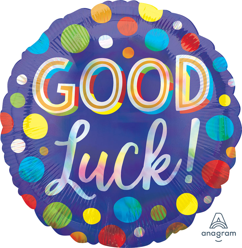 Good Luck Dots Iridescent
