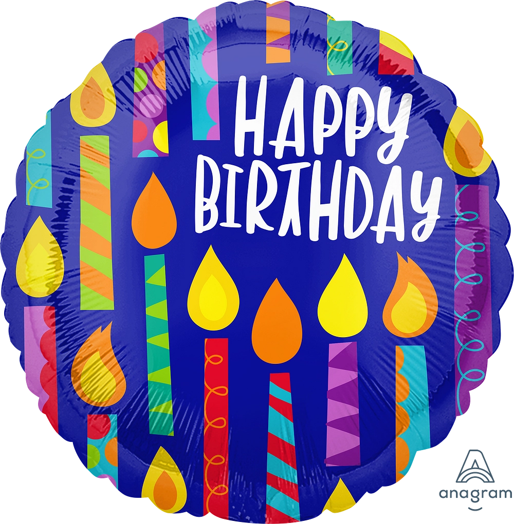 Happy Birthday - Happy Candles