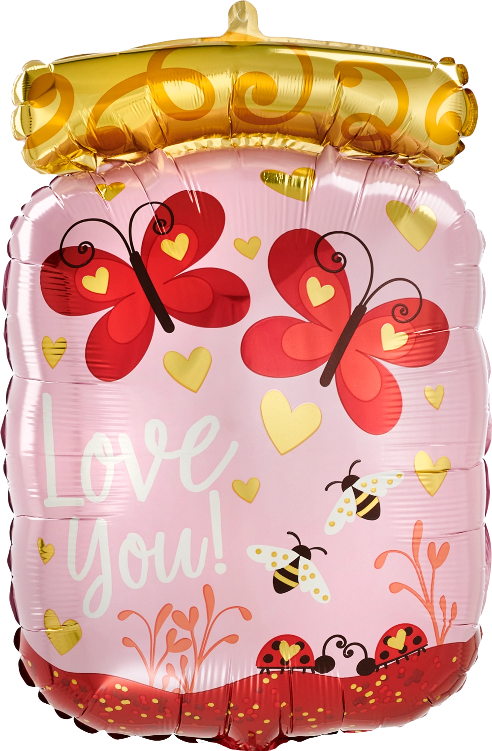 17" Love Bugs & Butterflies Foil Balloon
