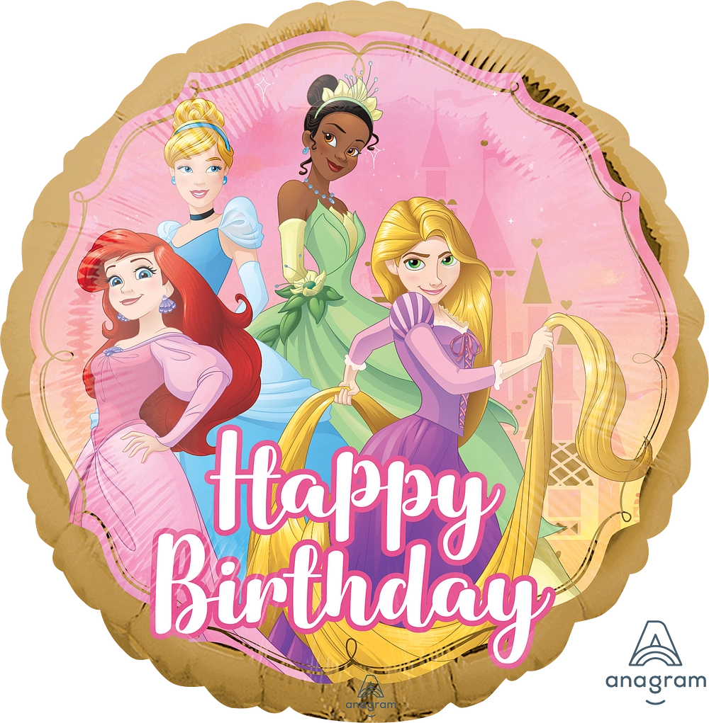 Happy Birthday - Disney Princesses