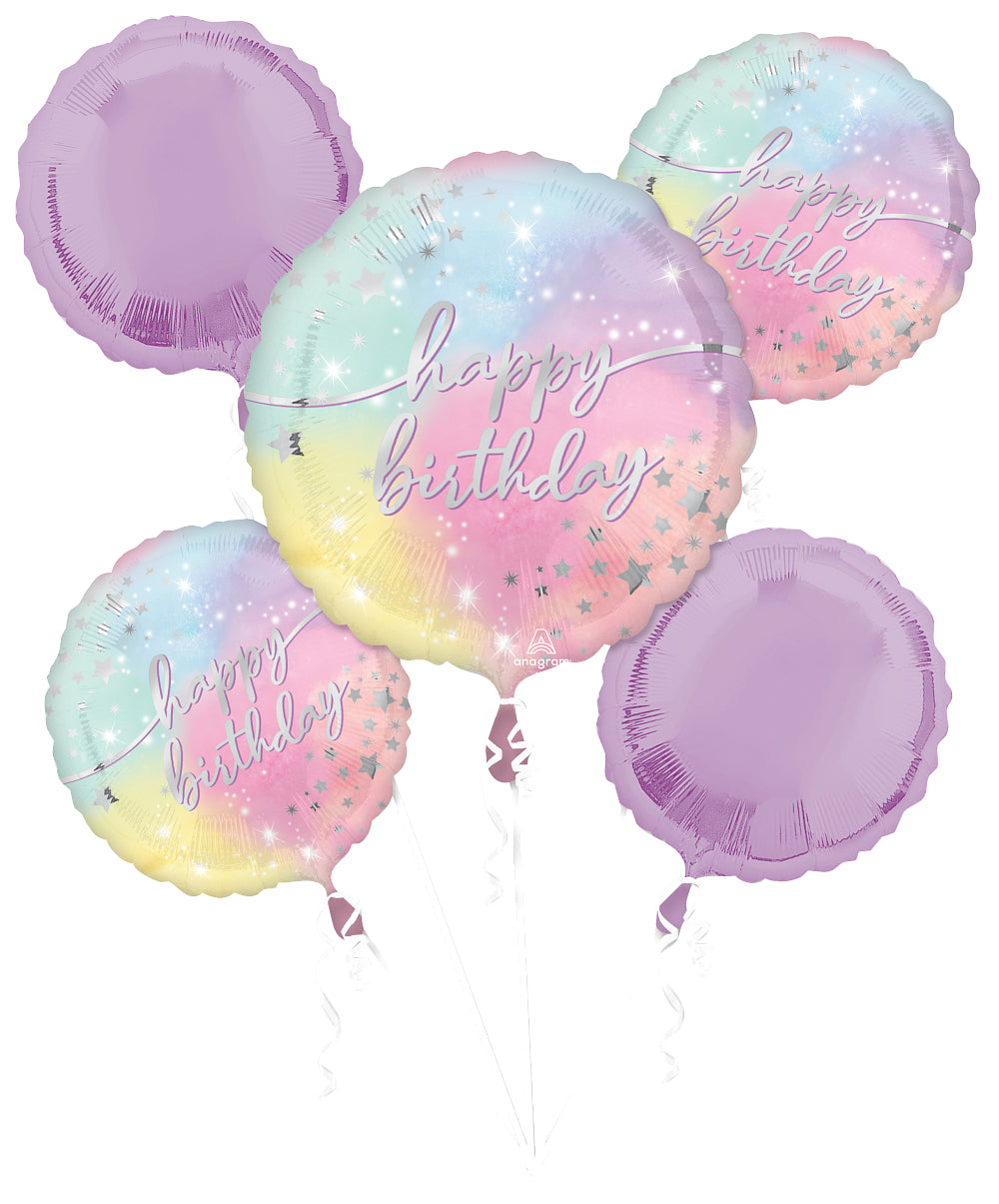 Luminous Birthday Foil Bouquet