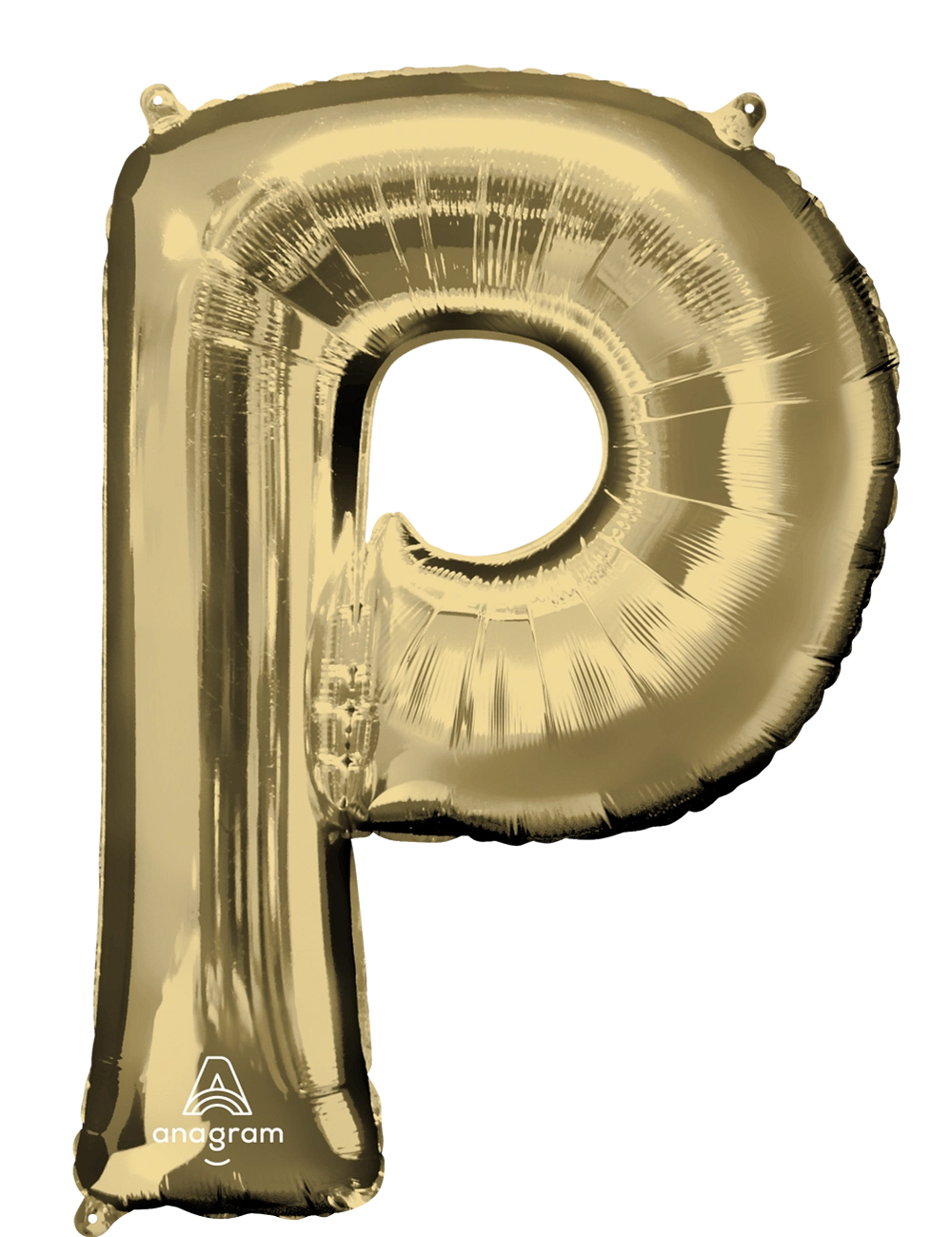 Large White Gold Letters