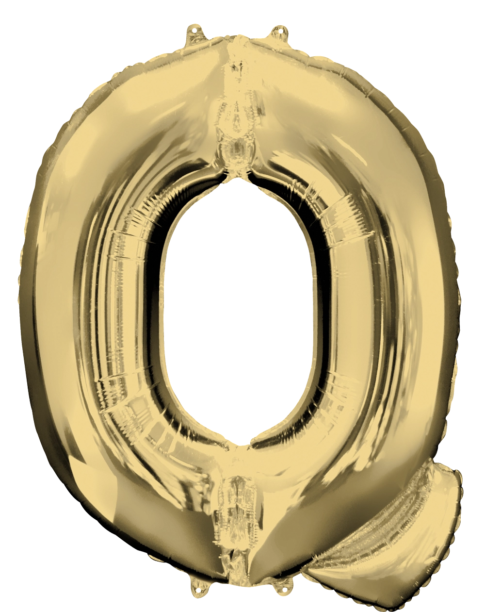 Large White Gold Letters
