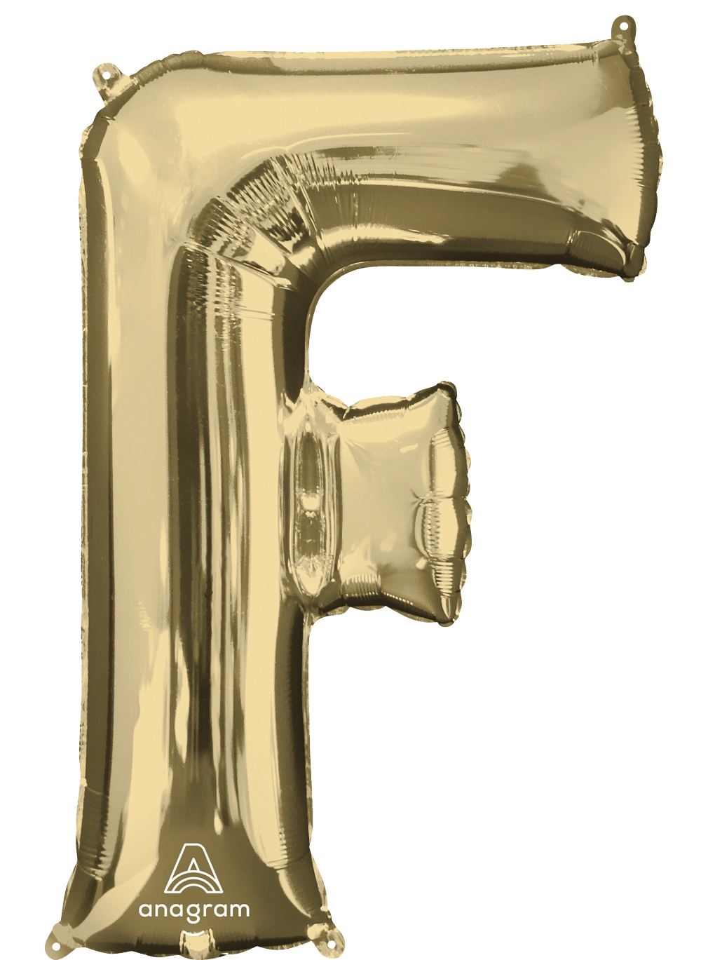 Large White Gold Letters