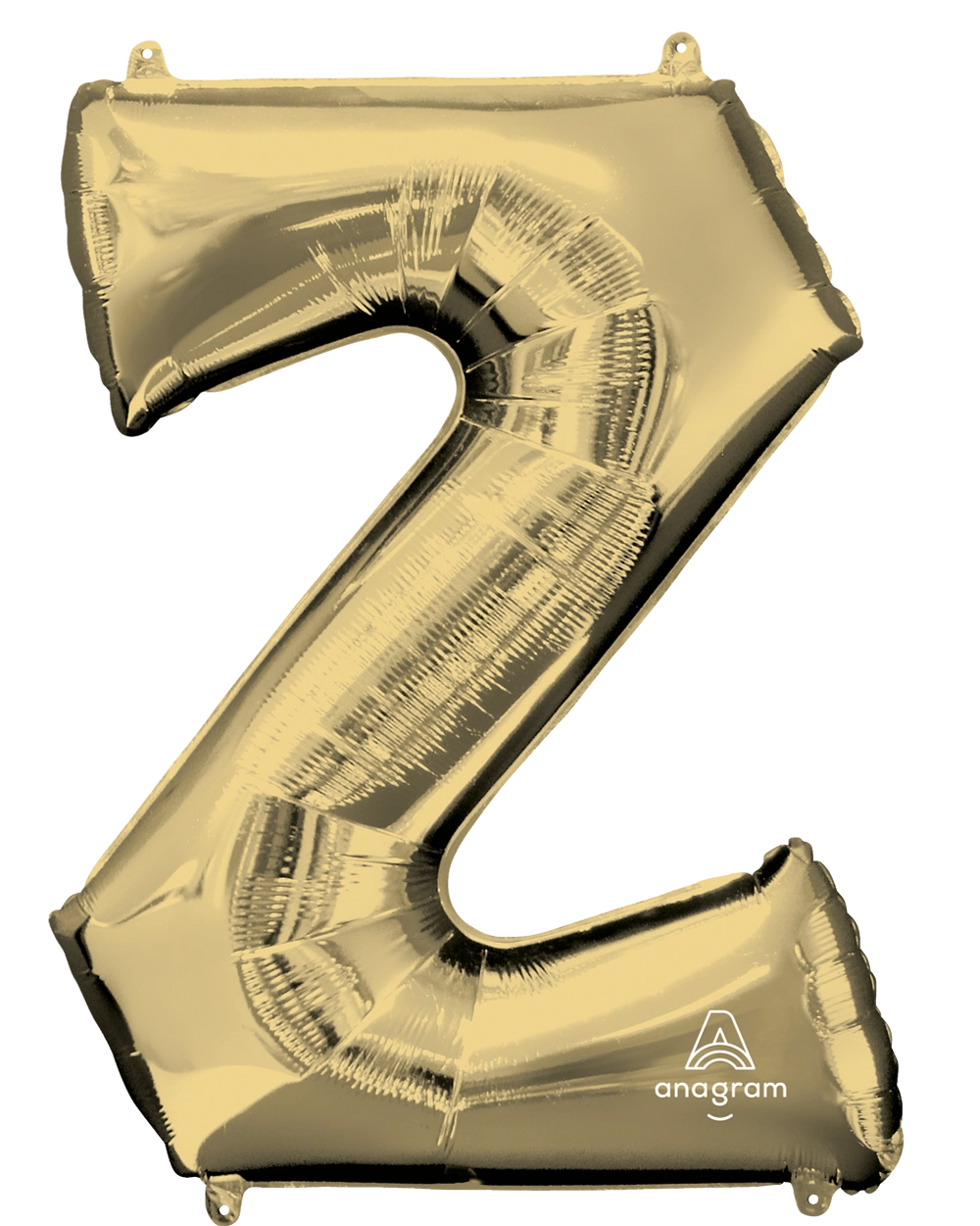 Large White Gold Letters