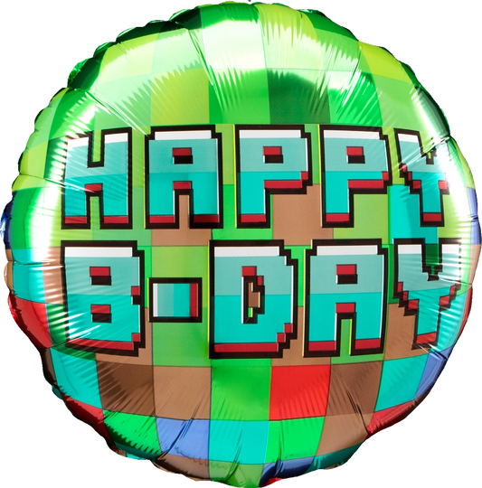 Happy Birthday - Pixel Party