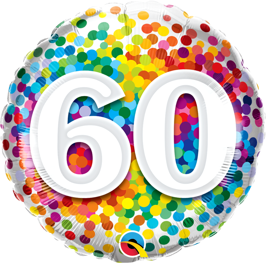 Rainbow Confetti 60