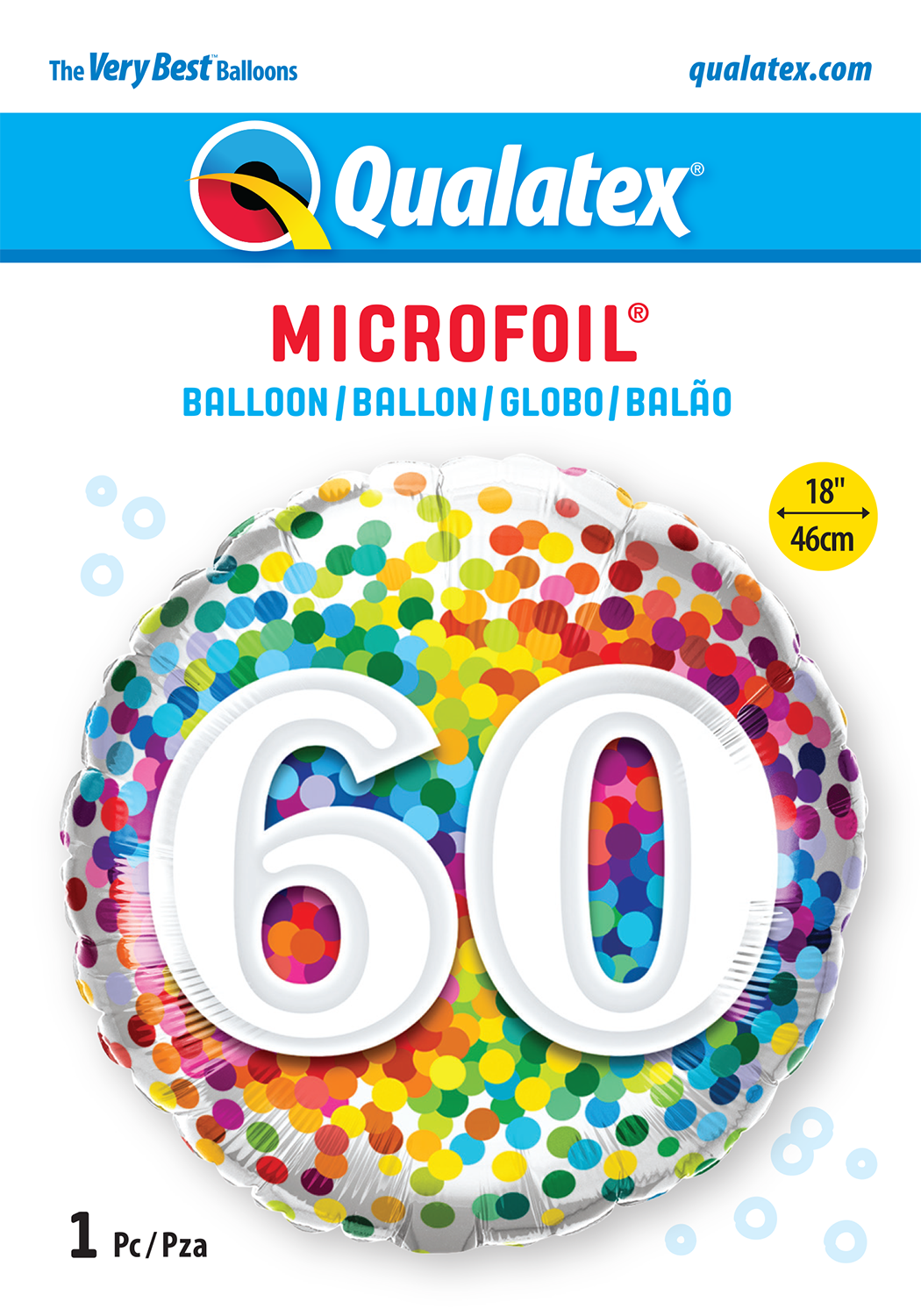 Rainbow Confetti 60