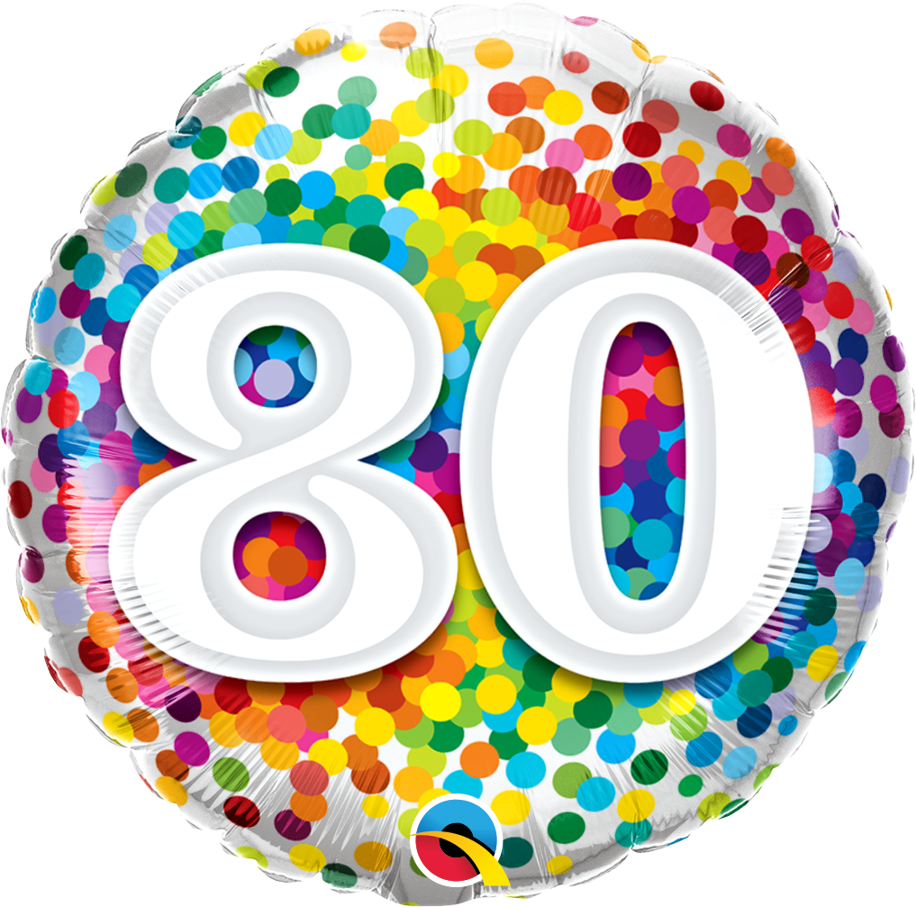 Rainbow Confetti 80