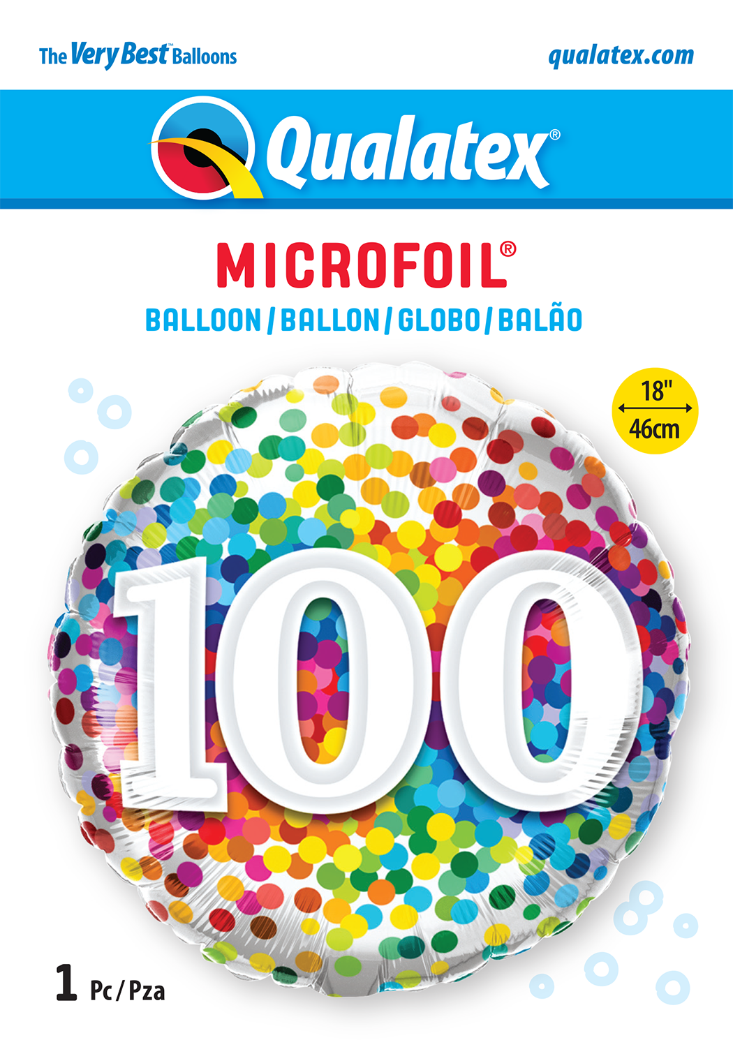 Rainbow Confetti 100