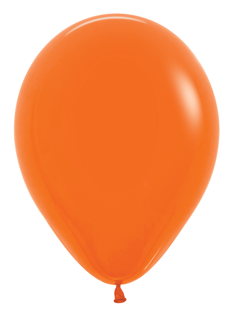 11" Latex - Orange