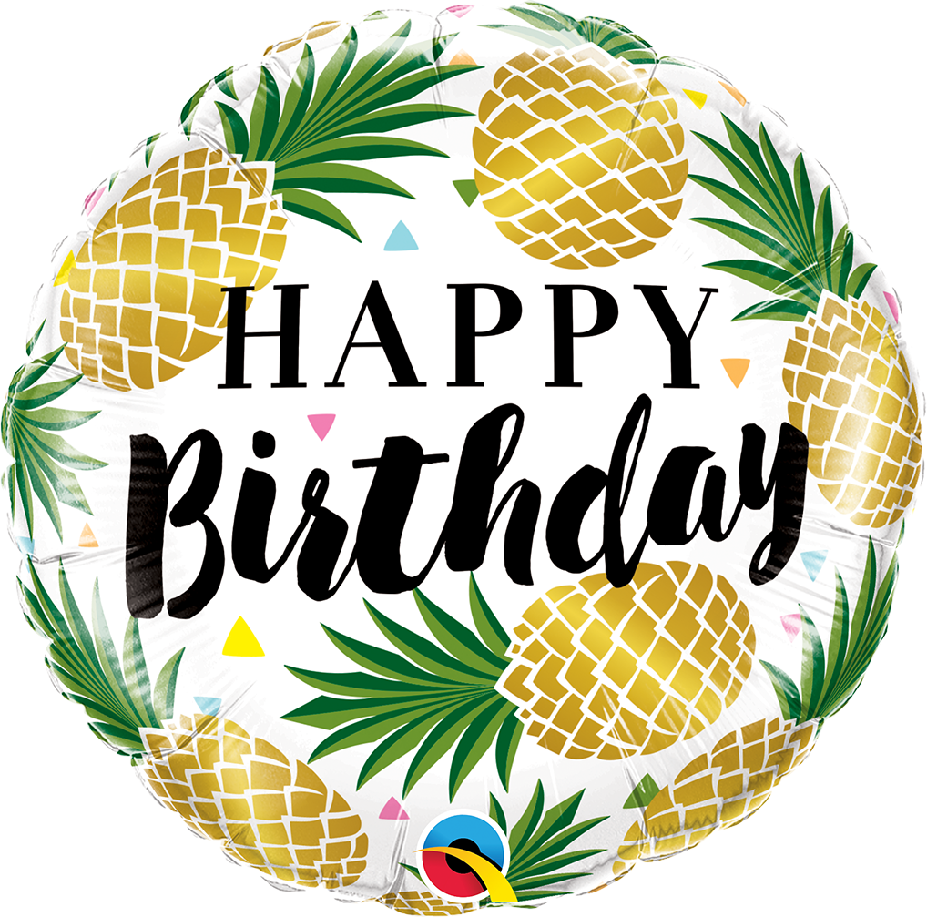 Happy Birthday - Pineapple